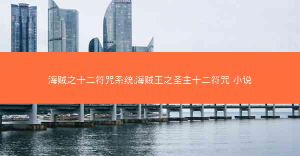 海贼之十二符咒系统;海贼王之圣主十二符咒 小说