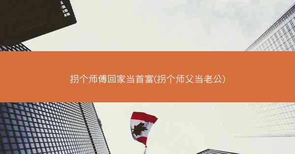 拐个师傅回家当首富(拐个师父当老公)