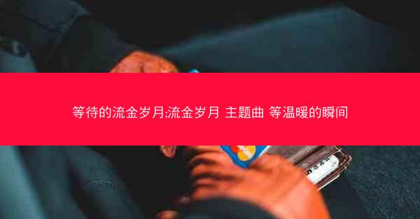 等待的流金岁月;流金岁月 主题曲 等温暖的瞬间