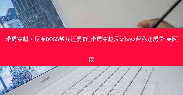 带房穿越：反派BOSS帮我还房贷_带房穿越反派boss帮我还房贷 芙阿辰