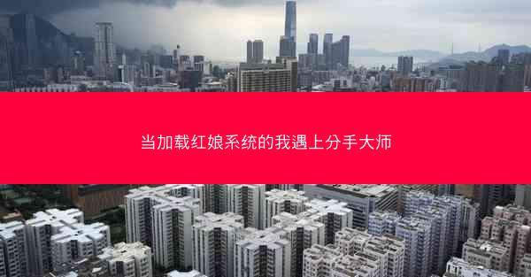当加载红娘系统的我遇上分手大师
