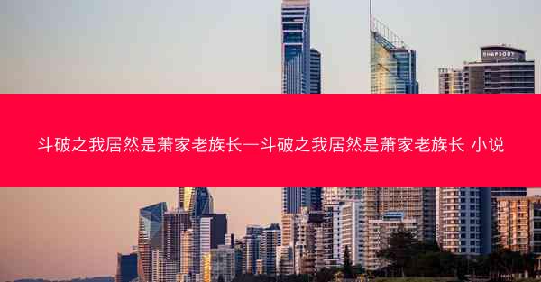 斗破之我居然是萧家老族长—斗破之我居然是萧家老族长 小说