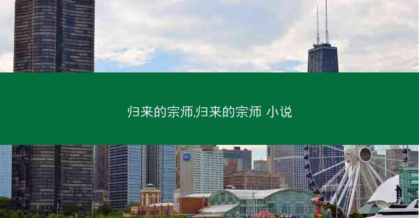 归来的宗师,归来的宗师 小说