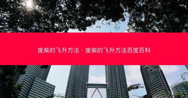 废柴的飞升方法、废柴的飞升方法百度百科