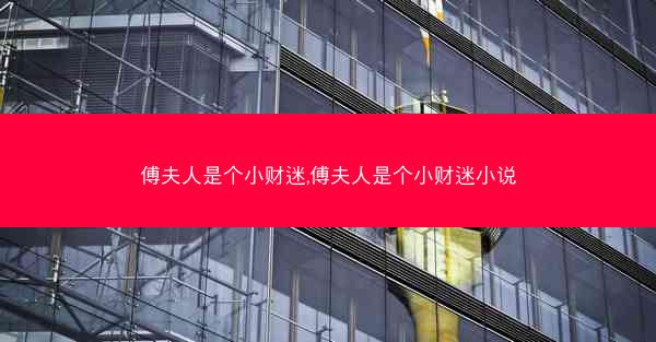傅夫人是个小财迷,傅夫人是个小财迷小说