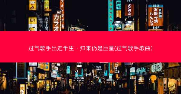 过气歌手出走半生，归来仍是巨星(过气歌手歌曲)