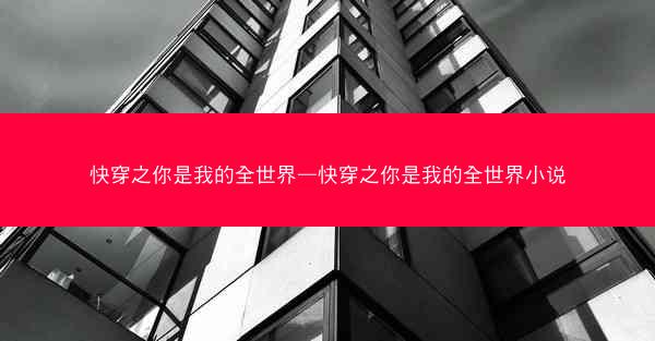 快穿之你是我的全世界—快穿之你是我的全世界小说