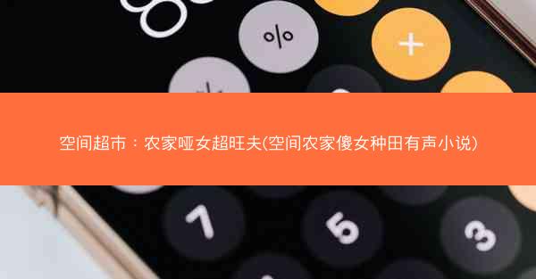 空间超市：农家哑女超旺夫(空间农家傻女种田有声小说)