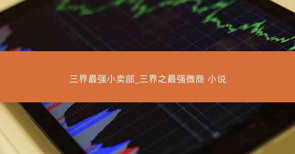 三界最强小卖部_三界之最强微商 小说