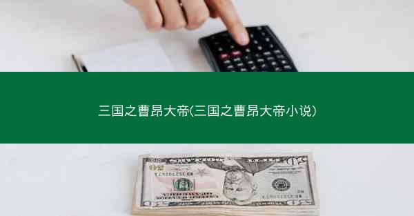 三国之曹昂大帝(三国之曹昂大帝小说)