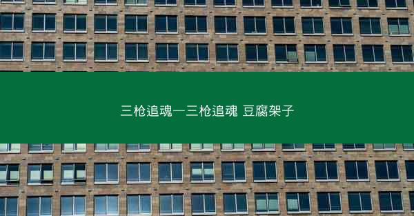 三枪追魂—三枪追魂 豆腐架子