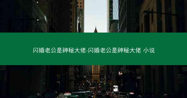 闪婚老公是神秘大佬-闪婚老公是神秘大佬 小说