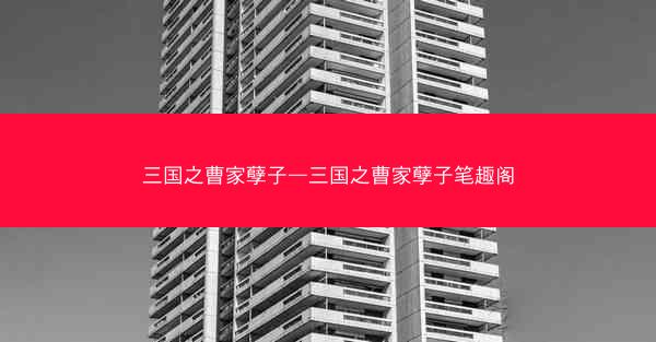 三国之曹家孽子—三国之曹家孽子笔趣阁