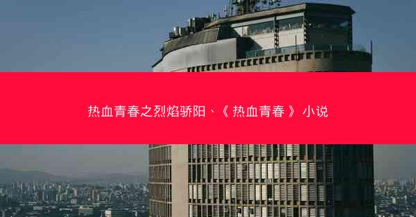热血青春之烈焰骄阳、《热血青春》 小说