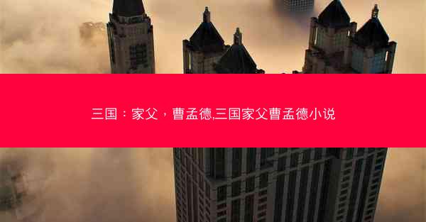 三国：家父，曹孟德,三国家父曹孟德小说