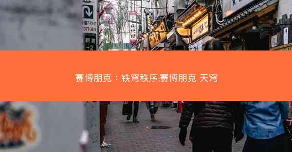 赛博朋克：铁穹秩序;赛博朋克 天穹