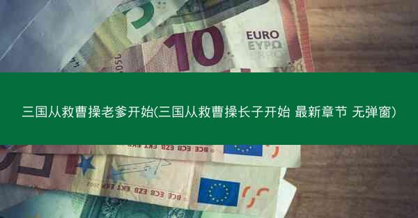 三国从救曹操老爹开始(三国从救曹操长子开始 最新章节 无弹窗)